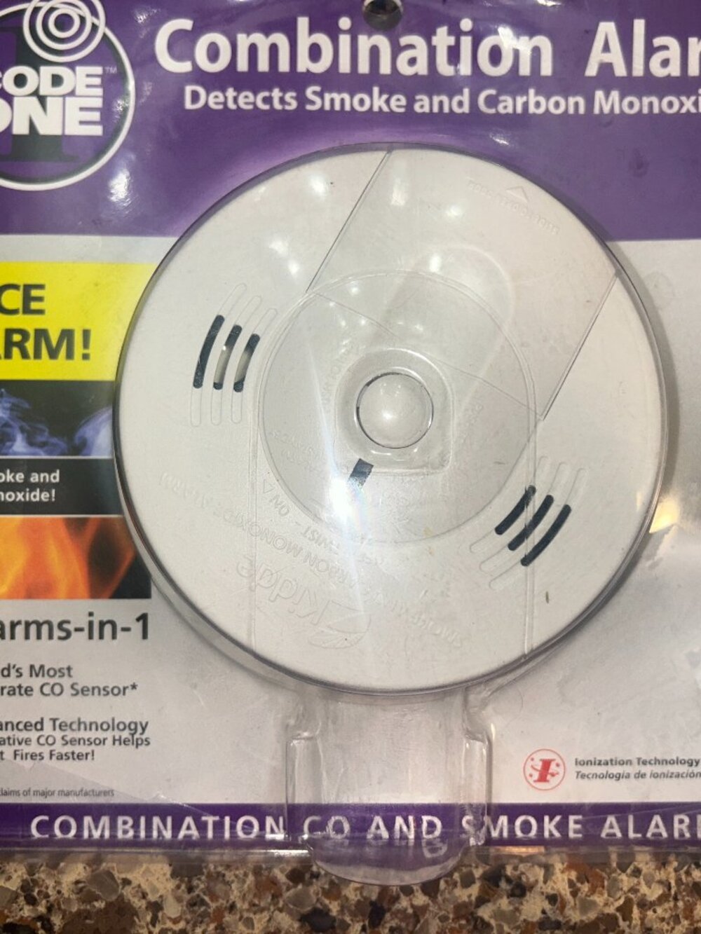 CODE ONE Combination Smoke and Carbon Monoxide Alarm